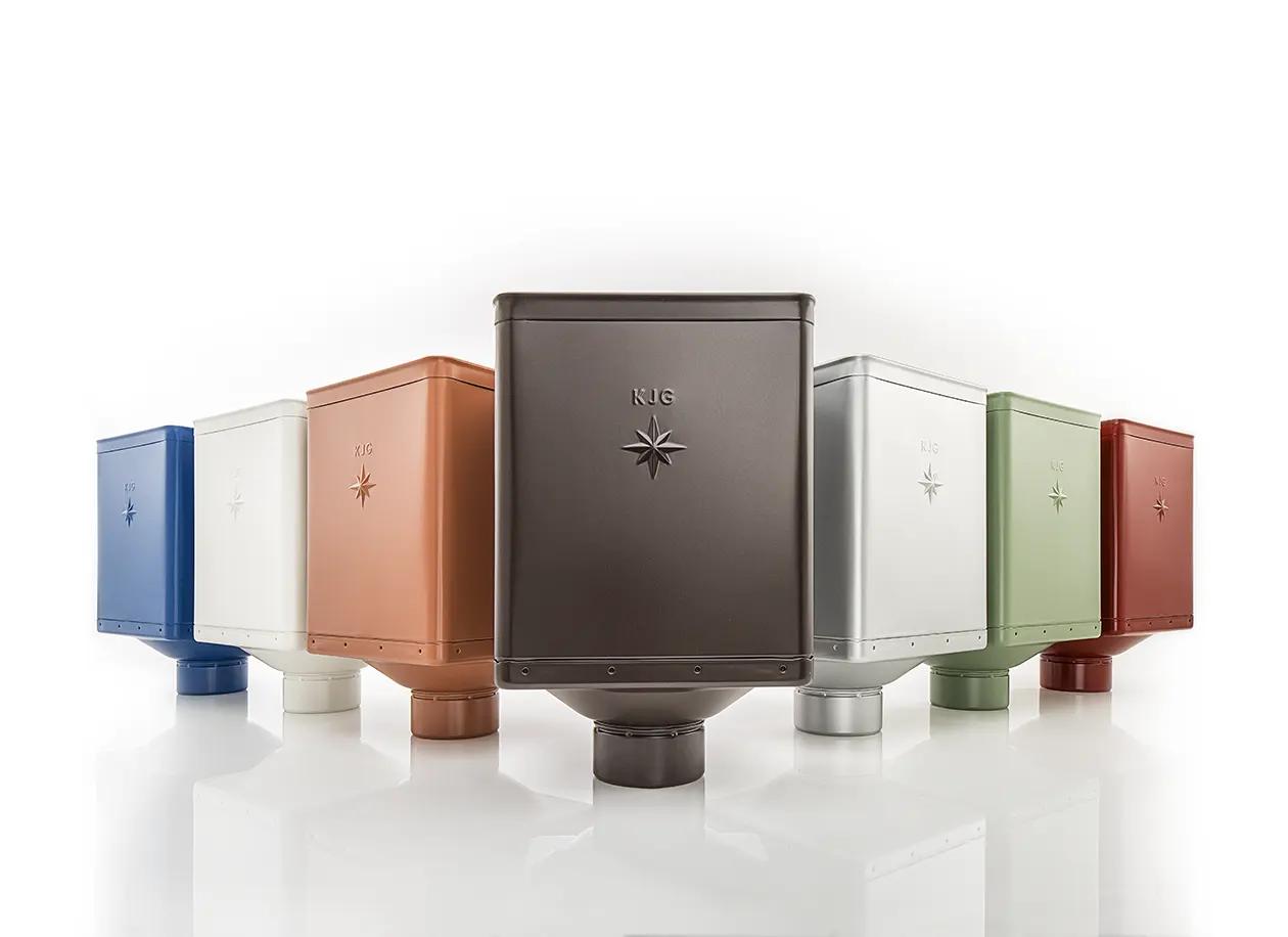 Široká škála materiálů